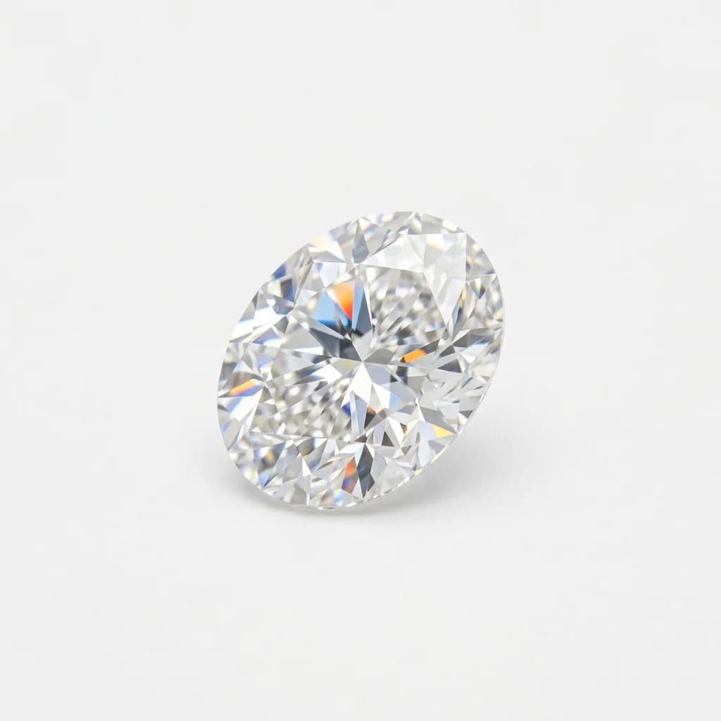 2.83 Carat Oval Diamond Solitaire
