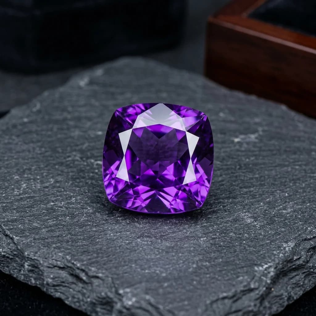 Natural 1.46 Carat Amethyst Gemstone